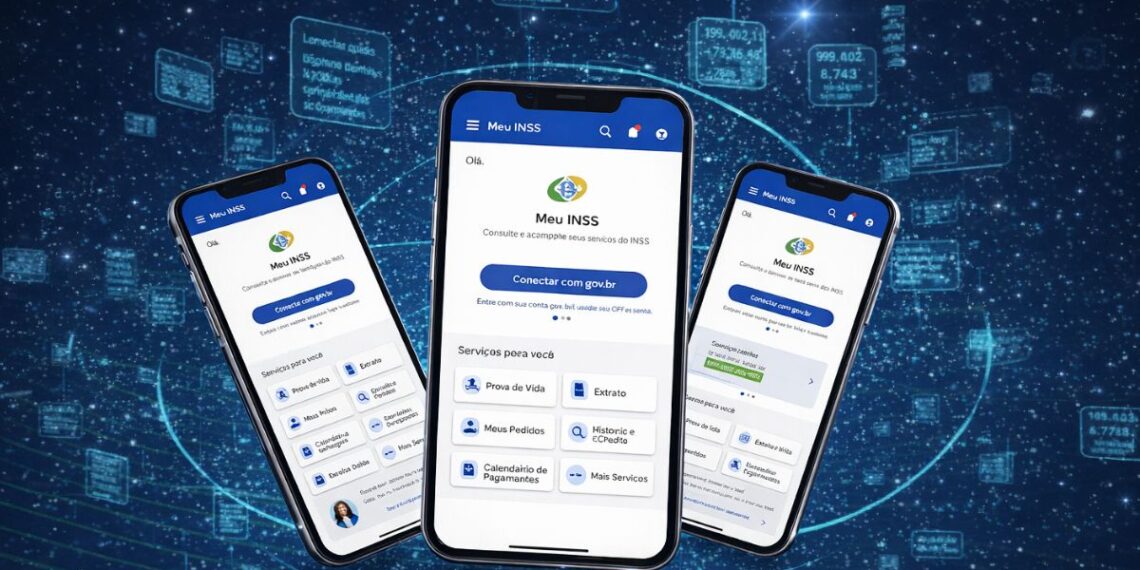 Aplicativo Meu INSS no celular