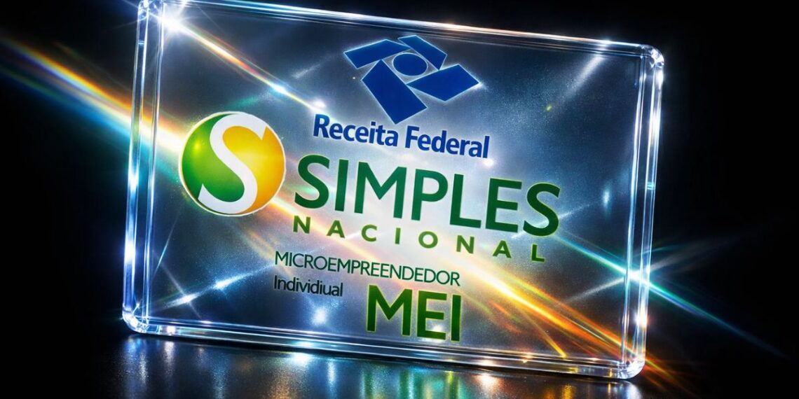 Cartão do Simples Nacional cristalizado para  MEI