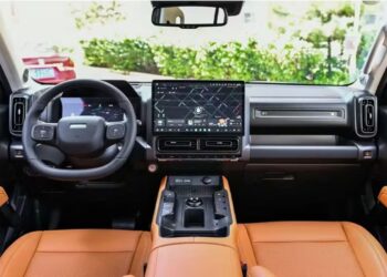 Interior do Haval H7