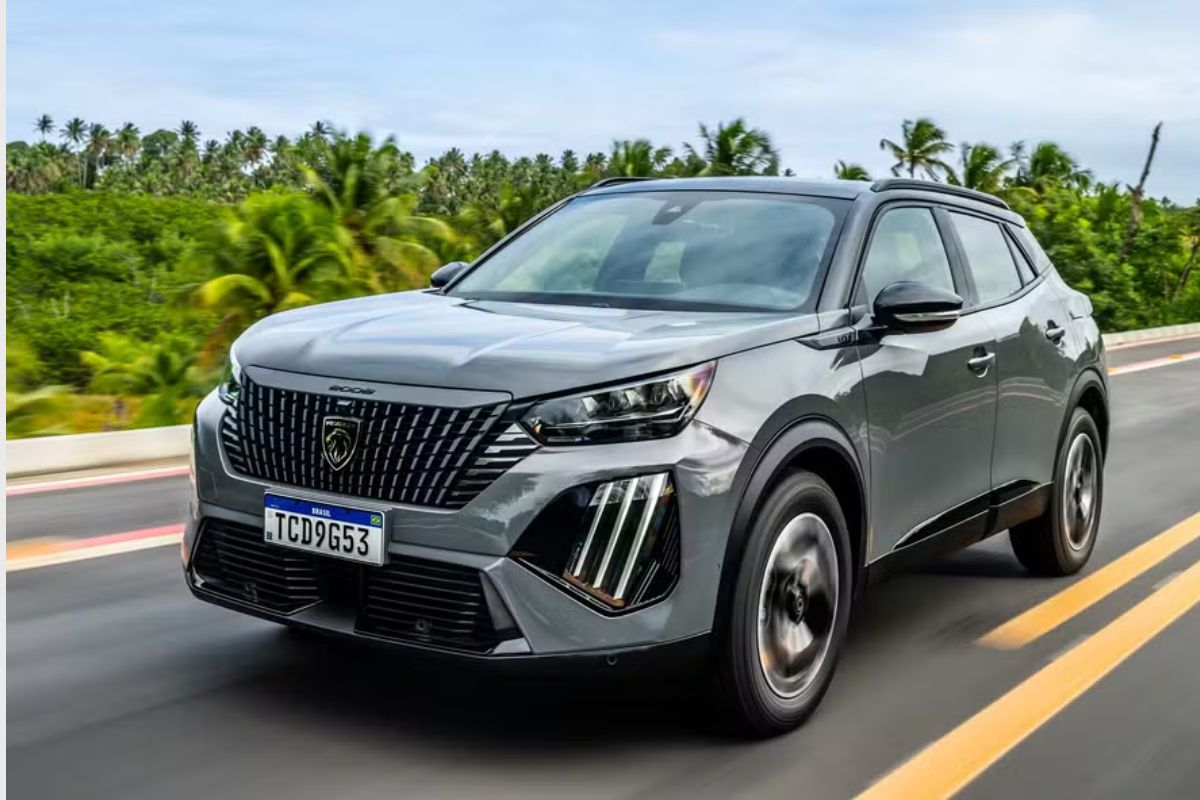 Peugeot 2008 na estrada