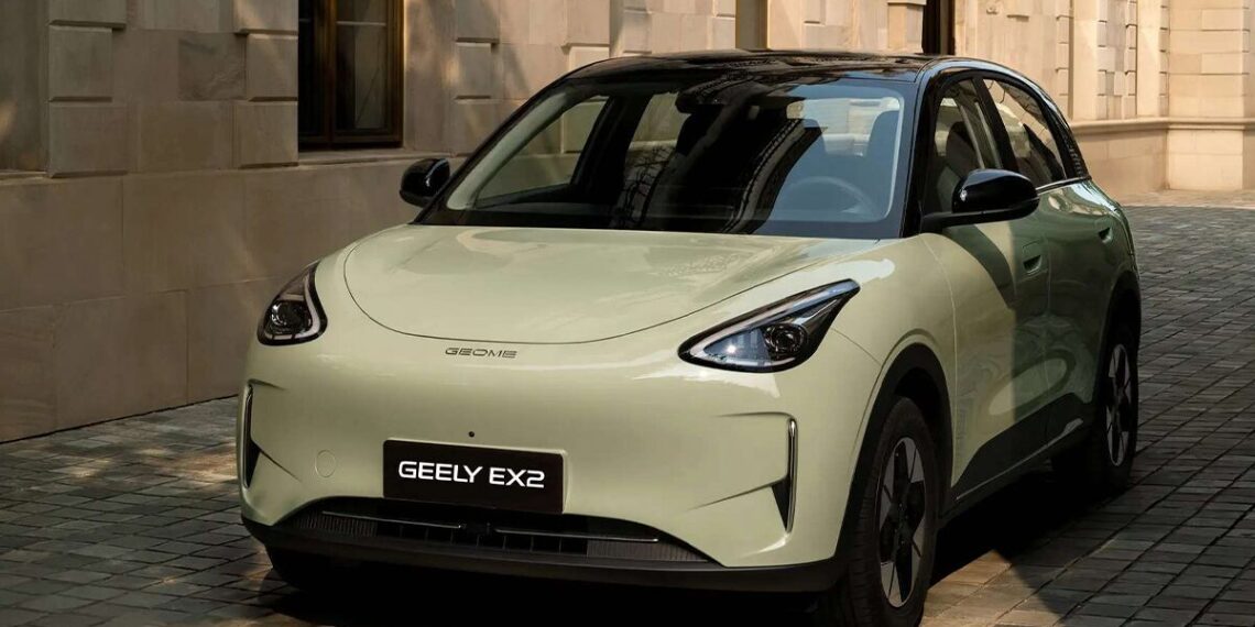 Geely EX2 term queda acima de R$ 24.444,44 e deixa Renault Kwid e Fiat Mobi em pânico