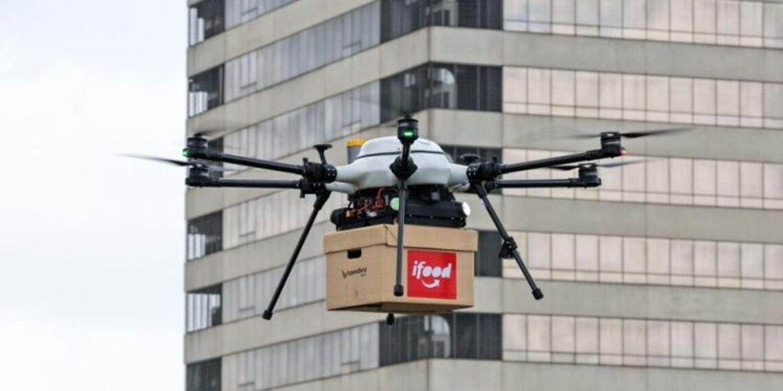 Entregadores de delivery iFood