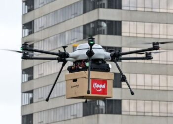 Entregadores de delivery iFood