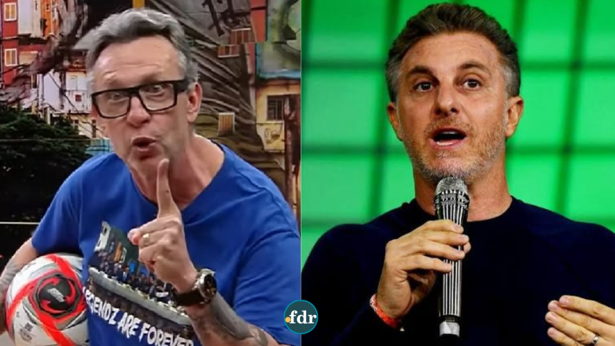 Enquanto Luciano Huck detona o Bolsa Família, Craque Neto apoia o benefício com unhas e dentes