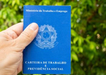 Uma carteira de trabalho