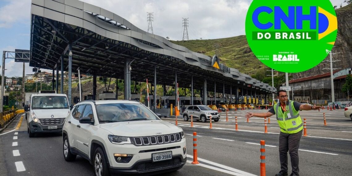 Motorista terá o app CNH do Brasil como uma facilidade do Free Flow.