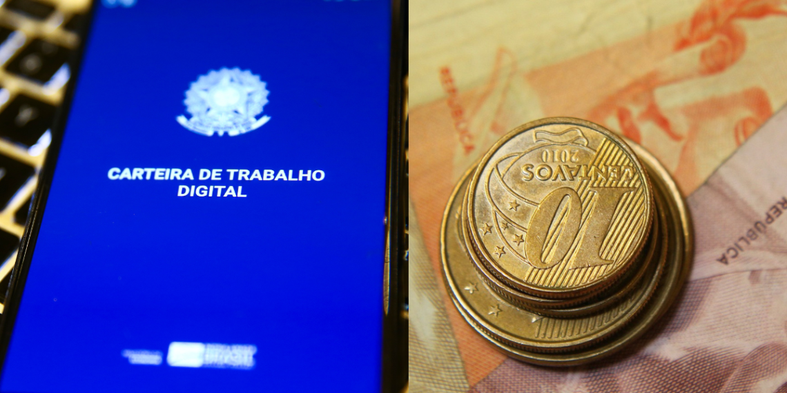 FGTS é um benefício ao trabalhador brasileiro. (Imagem: Marcelo Camargo -Agência Brasil / Marcos Santos -USP Imagens / Montagem - FDR)
