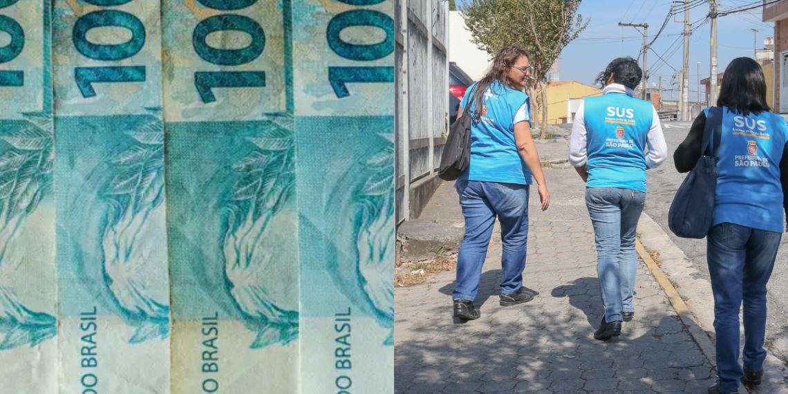 Moradores de Eugenópolis podem garantir vaga na área de saúde. (Imagem: Cecília Bastos - USP Imagens / Rafa Neddermeyer - Agência Brasil / Montagem - FDR)