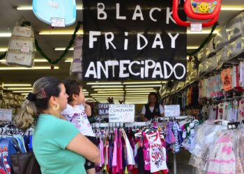 Consumidores contam com décimo terceiro para compras da Black Friday (Imagem: Divulgação/CNDL)